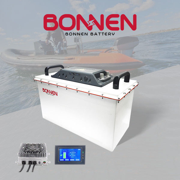 48v 100ah Bateria de lítio de barco Baterias de lítio em barcos Para barcos recreativos, pontões