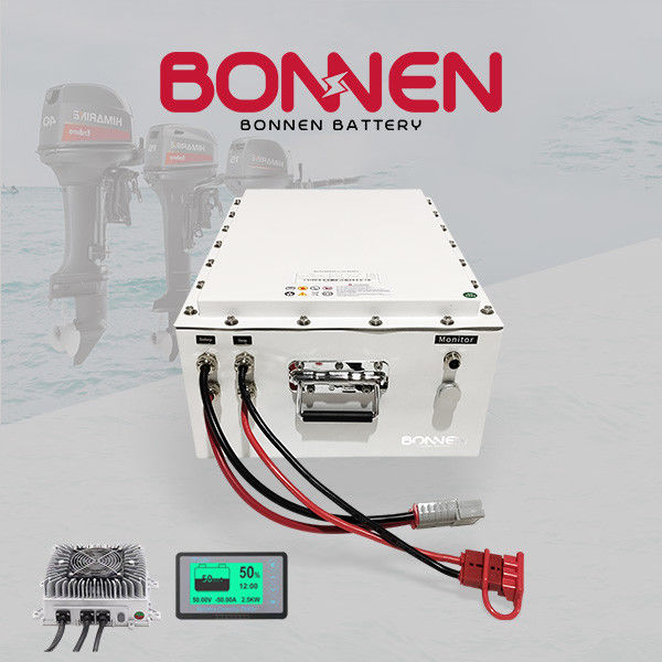4.8KWH Bateria de Lítio de Barco Elétrica 96V 50Ah Bateria de Lítio para embarcações de lazer