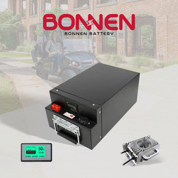 5.12kWh Golf Trolley Bateria de Lítio 48v Bateria de Lítio de Carrinho de Golf Para ATVs, Agvs