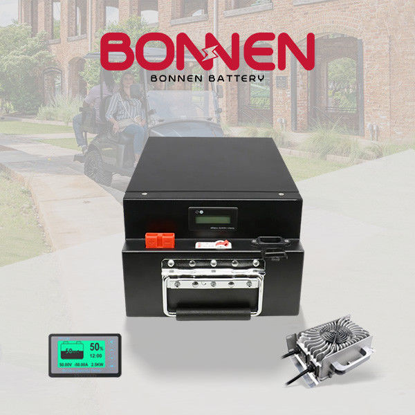 5.12kWh Golf Trolley Bateria de Lítio 48v Bateria de Lítio de Carrinho de Golf Para ATVs, Agvs