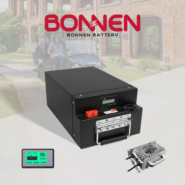 5.12kWh Golf Trolley Bateria de Lítio 48v Bateria de Lítio de Carrinho de Golf Para ATVs, Agvs