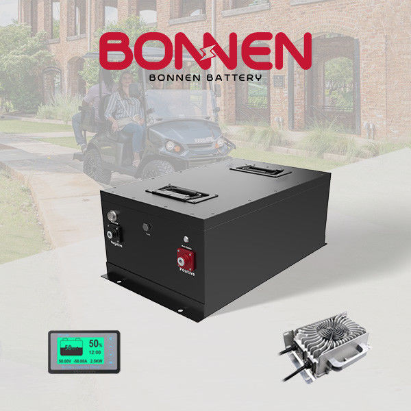 IP65 Bateria de íons de lítio de 48 volts LiFePo4 Carrinho de golfe Bateria de lítio para EZGO TXT