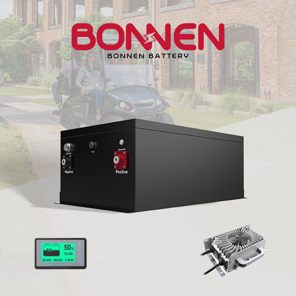 IP65 Bateria de íons de lítio de 48 volts LiFePo4 Carrinho de golfe Bateria de lítio para EZGO TXT