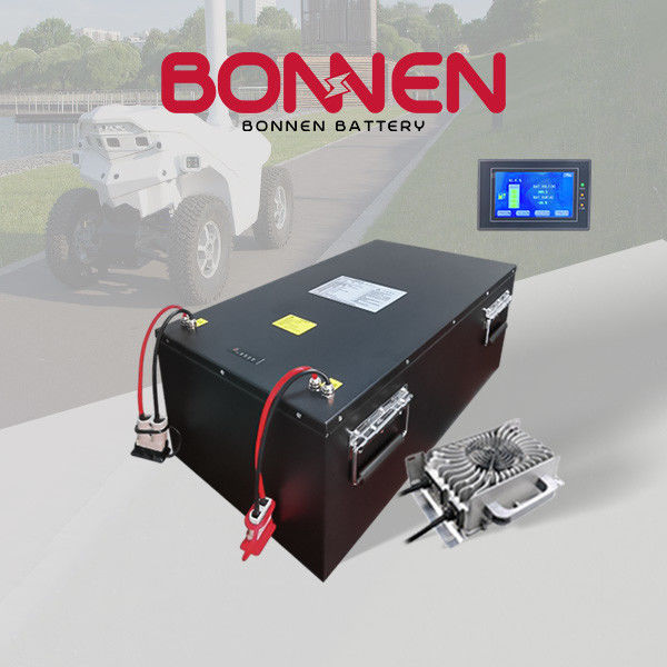 Bateria de lítio de 120Ah 96v Baterias de lítio para carrinhos de golfe para veículos turísticos de baixa velocidade