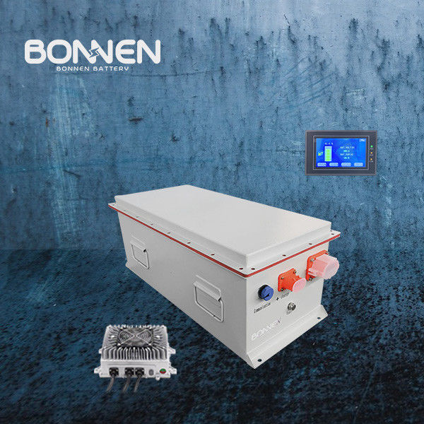 Bateria de lítio de barco compacta / leve Bateria de íons de lítio de 48V 200Ah com carregamento rápido e design robusto