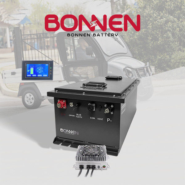 60V 100Ah LiFePO4 Bateria para Carros de Golf Veículos de Baixa Velocidade Alta Voltagem Longa Vida